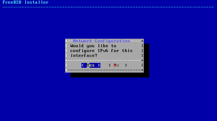 bsdinstall configure network interface ipv6