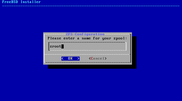 bsdinstall zfs pool name